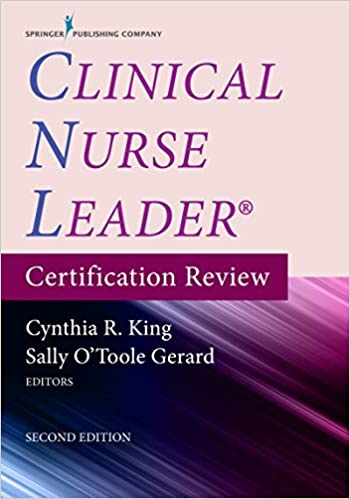 Clinical Nurse Leader Certification Review (2nd Edition) - Orginal Pdf